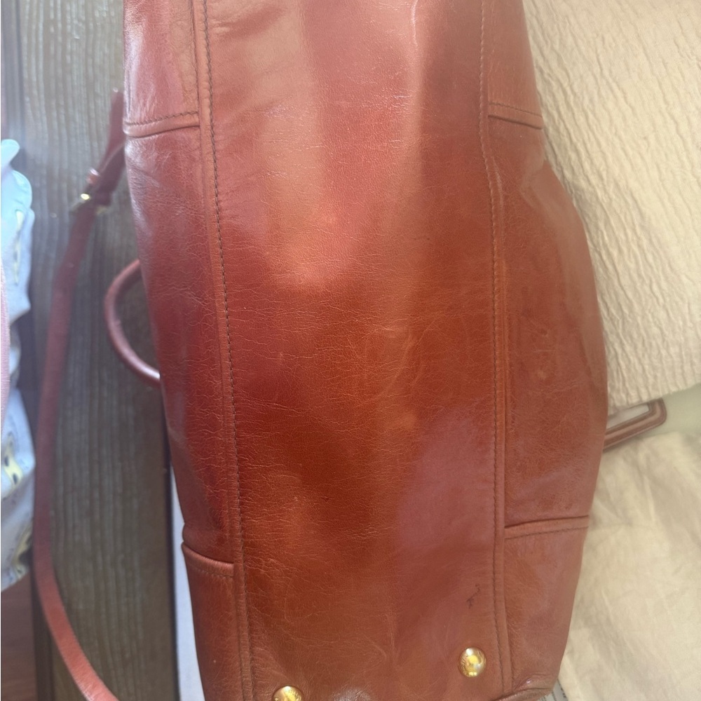 Prada Brown Leather Handbag - Picture 7 of 9